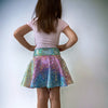 Children's Rainbow Avatar - Skater Skirt, Circle Skirt, Costume Skirt Eras Tour Outfit - Peridot Clothing