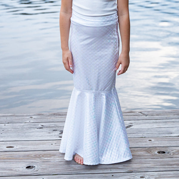 Knuth Marf front zip mermaid skirt Children's Long Mermaid