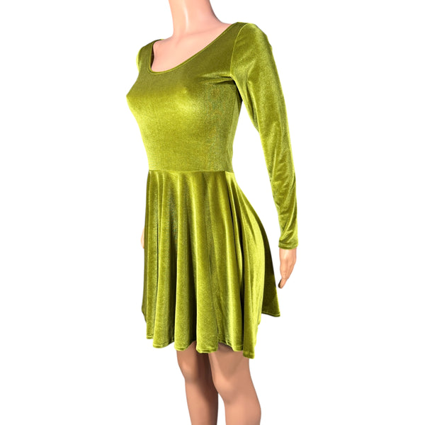 slim fit dress slacks Remember The Night Emerald Green Velvet Dress, Medium - The Mint Julep Boutique main image 0