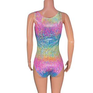 Rainbow Avatar Holographic Bodysuit - Peridot Clothing