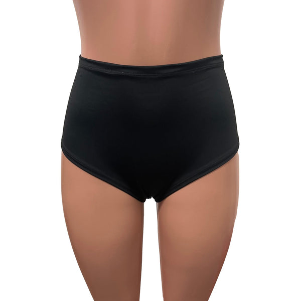 High Waist Scrunch Bikini Hot Pants - Pink Gingham– Peridot Clothing