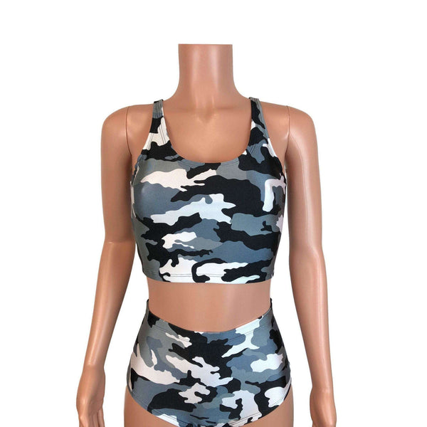 camo halter top