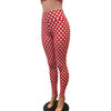 High Waisted Leggings - Red & White Polka Dot Minnie - Peridot Clothing