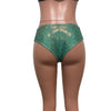 Jade Shattered Glass Cheeky Bikini Bottom - Peridot Clothing