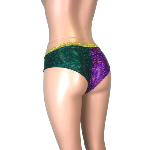 Mardi Gras Cheeky Bikini Peridot Clothing