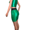 PowerPuff Girls BUTTERCUP Costume W/ Green Pencil Skirt and Crop Top - Peridot Clothing