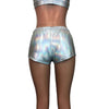 Rave Shorts - Opal Holographic - Peridot Clothing