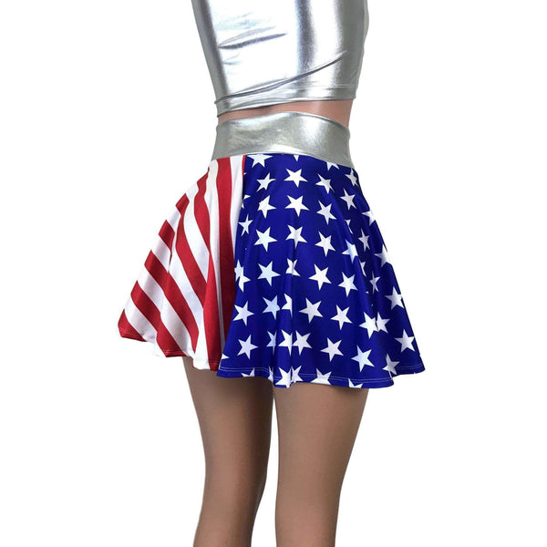 Skater Skirt - Stars & Stripes– Peridot Clothing