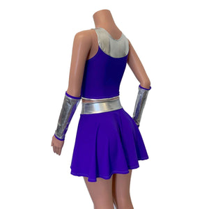 Starfire Costume - Teen Titans Cosplay Outfit - Peridot Clothing