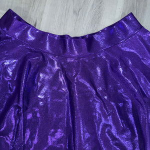 SALE - LARGE - Skater Skirt - Purple Mystique