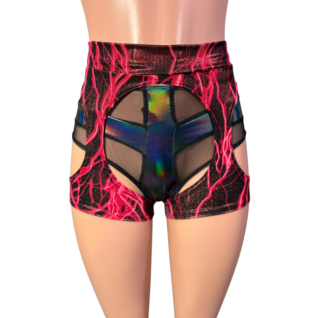 Red Lightning Short Chaps