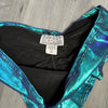 SALE - LARGE Oil Slick Mid-Rise High Thigh Scrunch Bikini Hot Pants