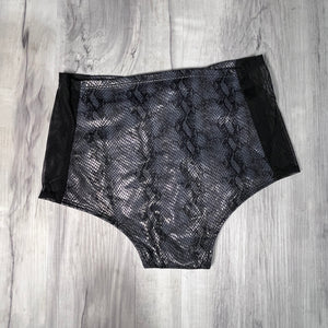 SALE - Mesh Side Bikini - Python Snakeskin