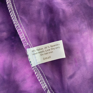 SALE - SMALL - Purple Oil Spill Holographic Racerback Tank - Peridot Clothing