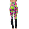 SALE - SMALL Optima Neon High-Waisted Ruched Leggings Pants