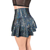 Lace-Up Corset Skirt - Black Mermaid or Dragon Scale