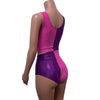 Cheshire Rave Outfit - Pink/Purple Sparkle Festival Set - Peridot Clothing