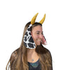 Cow Ears Headband NONSLIP for Cosplay, Animal Costumes | Adult or Child