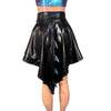 Dragon Tail Skirt in Black Metallic