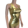 Full Length Tank Top - Gold Metallic - Peridot Clothing