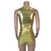 Full Length Tank Top - Gold Metallic - Peridot Clothing