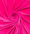 Skater Skirt - Neon Hot Pink Velvet - Peridot Clothing