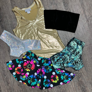 Summer Grab Bag | Includes 2 Tops or Bodysuits and 3 Bottoms - Peridot Clothing