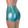 Booty Shorts in Silver Metallic for New Orleans Pussyfooters