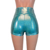 Booty Shorts in Silver Metallic for New Orleans Pussyfooters