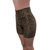 Biker Shorts in New Leopard Spandex | Animal Print - Choose Low, Mid, or High-Waist - Peridot Clothing