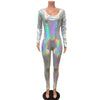 Catsuit in Opal Holographic Silver or Gold