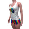 Pride Lips Tank - Choose Tank Color - Women's Sparkle Tank or Holographic - Peridot Clothing
