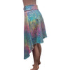Long Cape Skirt - Rainbow Avatar - Unisex Men/Women Open-Front Skirt