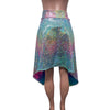 Long Cape Skirt - Rainbow Avatar - Unisex Men/Women Open-Front Skirt