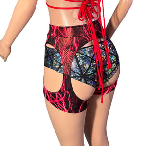 Red Lightning Short Chaps