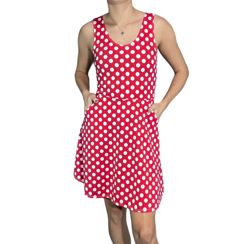 fitted lace wedding dress Avine Polkadot Mini Dress Cherry Spritz / 12 main image 0