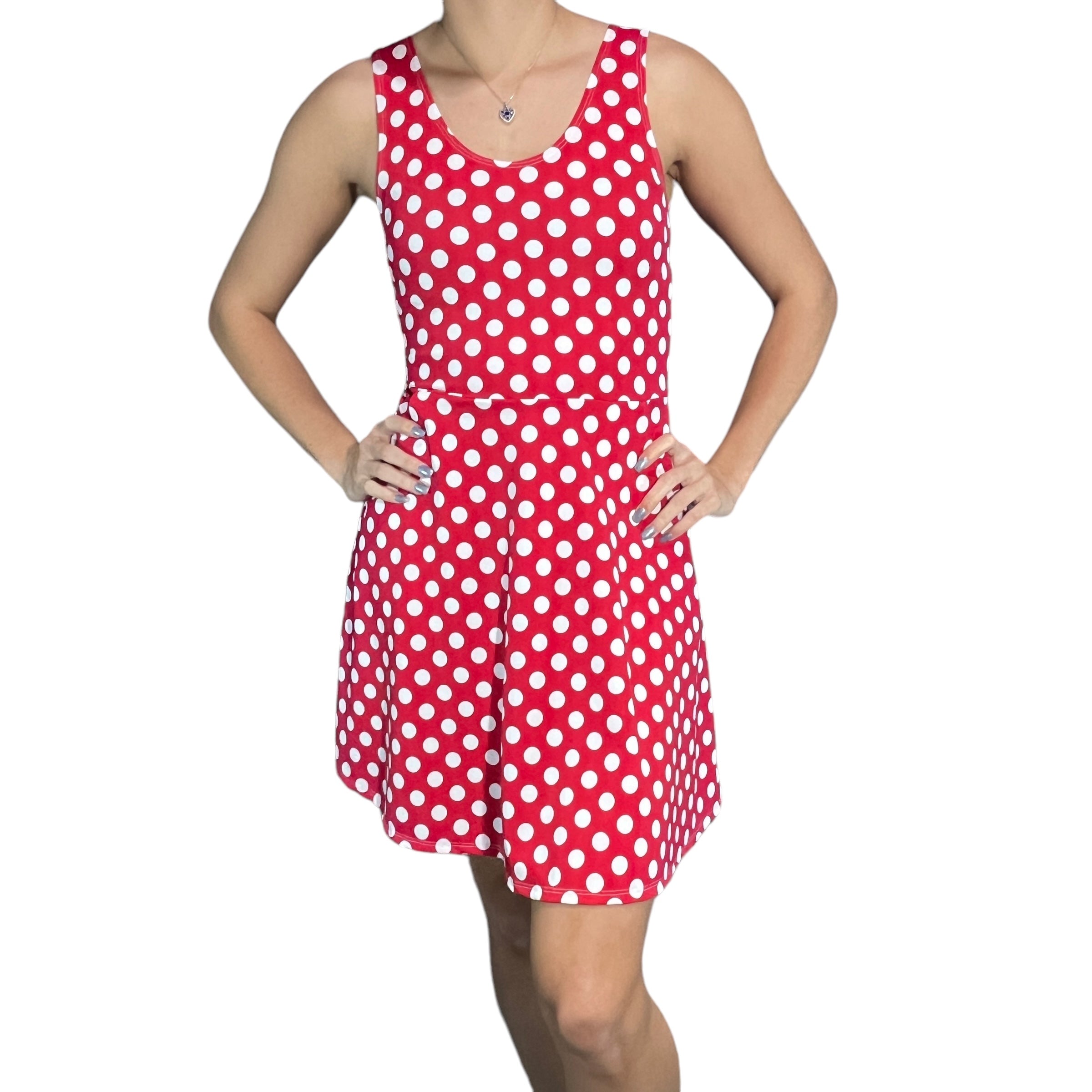 white and red polka dot mini dress Belski Margaux Silk Polka Dot Lace Slip Mini Dress - Red and White by Belski