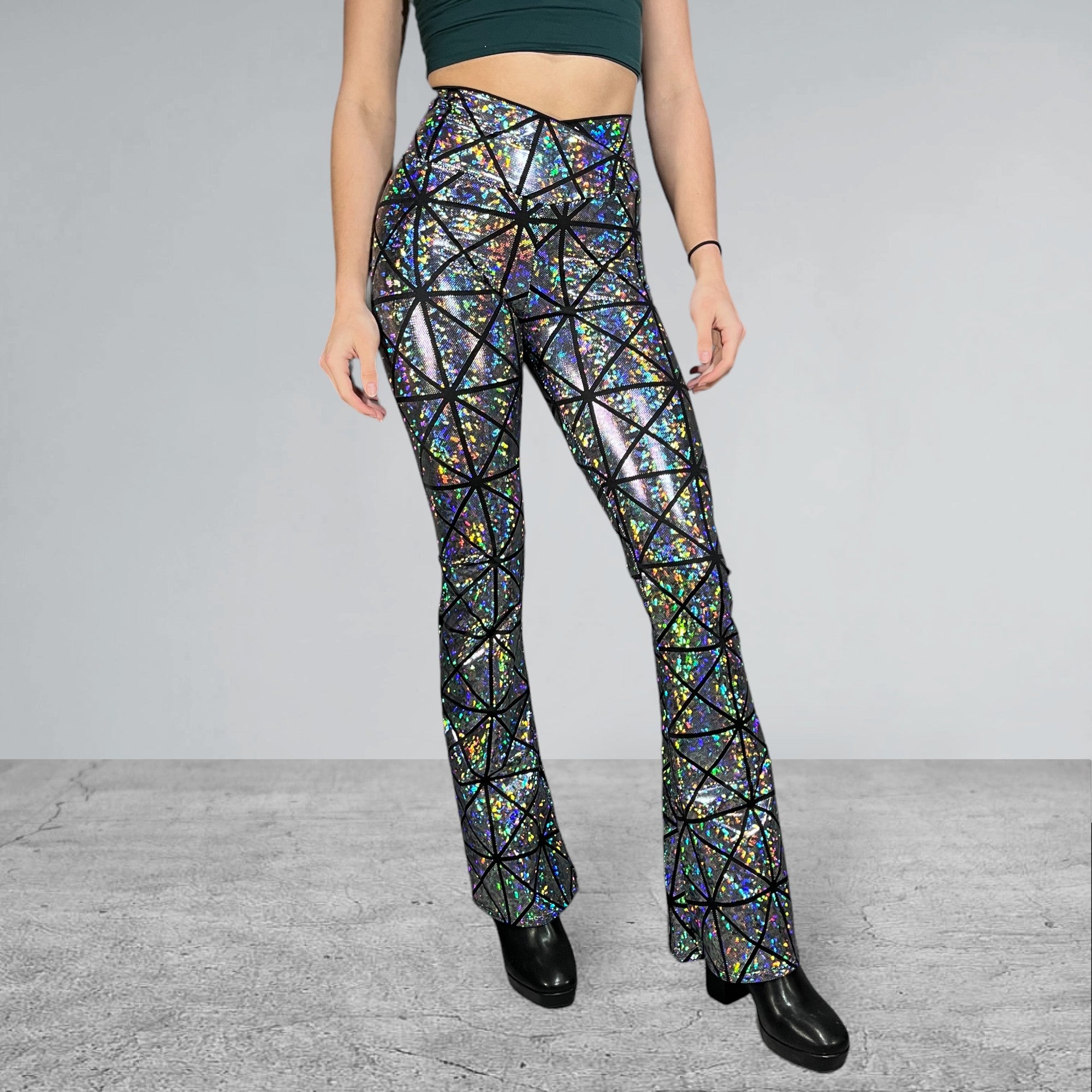 【2plan】circle bootcut trousers BELTED BOOTCUT PANTS - courrèges