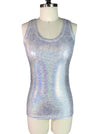 Design Your Own - Custom Image or Text on Tank Top - Choose Tank Color - Women's Sparkle Tank or Holographic - Peridot Clothing