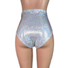Bikini Bottom Hot Pants in Silver Metallic for New Orleans Pussyfooters