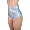Bikini Bottom Hot Pants in Silver Metallic for New Orleans Pussyfooters
