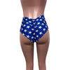 Stars Scrunch Bikini - High Waisted Brazilian Bikini Bottom