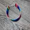 Rainbow Stripe Choker - Peridot Clothing