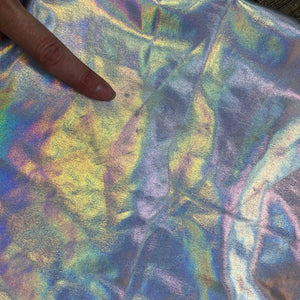 SALE - MEDIUM - FLAWED - Men's Holographic Opal Joggers w/ Pockets - Peridot Clothing