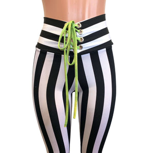 Add Lace-Up Detail to any Bell Bottoms, Leggings, and Booty Shorts in our Shop - Peridot Clothing