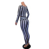 Beetlejuice Costume - Black & White Stripe Outfit - Peridot Clothing