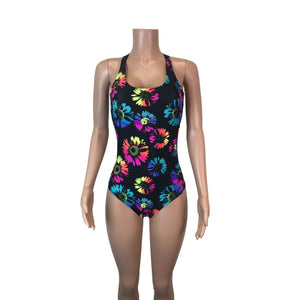 Bodysuit - Electric Daisy Neon - Peridot Clothing