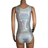 Bodysuit - Silver Holographic - Peridot Clothing