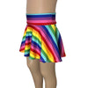 Children's Rainbow Stripe Skater Skirt - Peridot Clothing