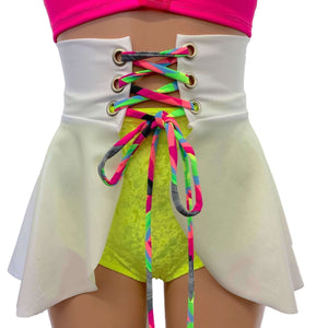DESIGN YOUR OWN Lace-Up Corset Skirt - Peridot Clothing